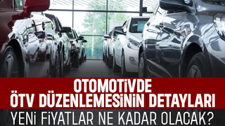 Otomobilde ÖTV düzenlemesinin detayları