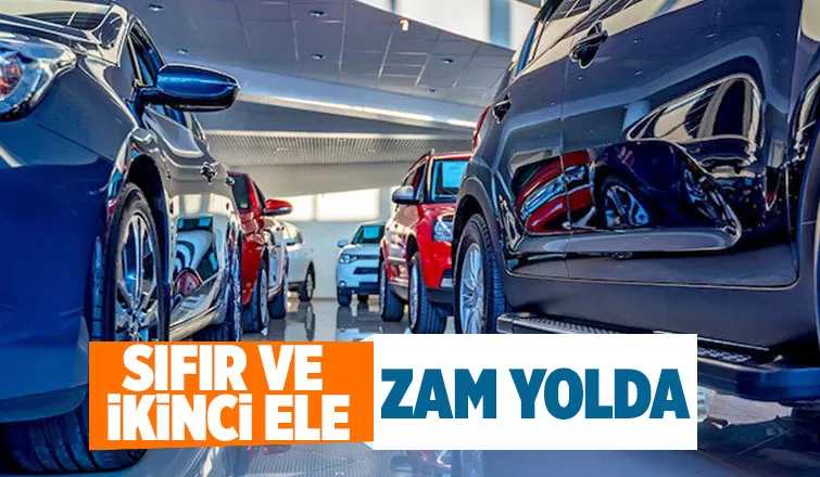 Otomobilde yeni zamlar yolda