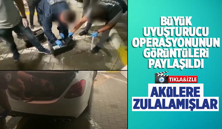 Otomobilden 53 kilo esrar ve 50 bine yakın captagon çıktı