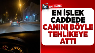 Otomobile tutunup yolculuk yaptı