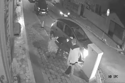 Otomobili park etmek isterken ağacı yıktı