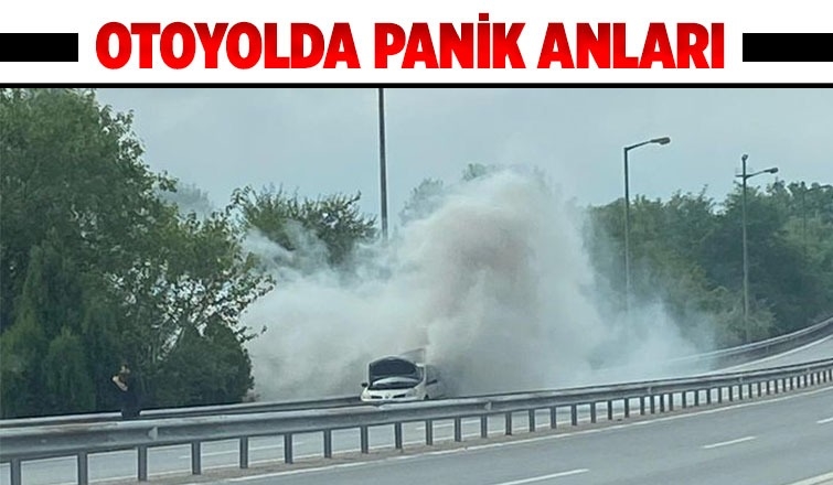 Otomobili yanmaktan kurtardılar