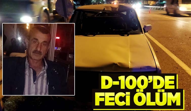 Otomobilin çarptığı yaya öldü