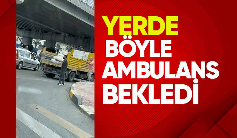 Otomobilin çarptığı yaya yaralandı