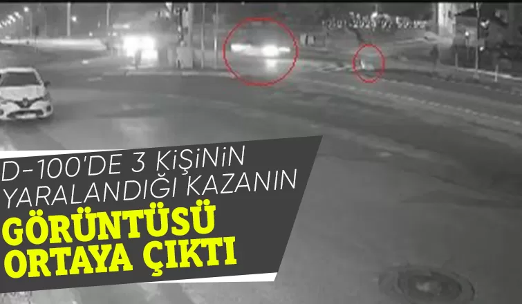Otomobilin köpeğe çarptığı kaza kamerada