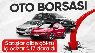 Otomotiv satışlarında düşüş sürüyor: Temmuz ayında pazar yüzde 17,5 daraldı