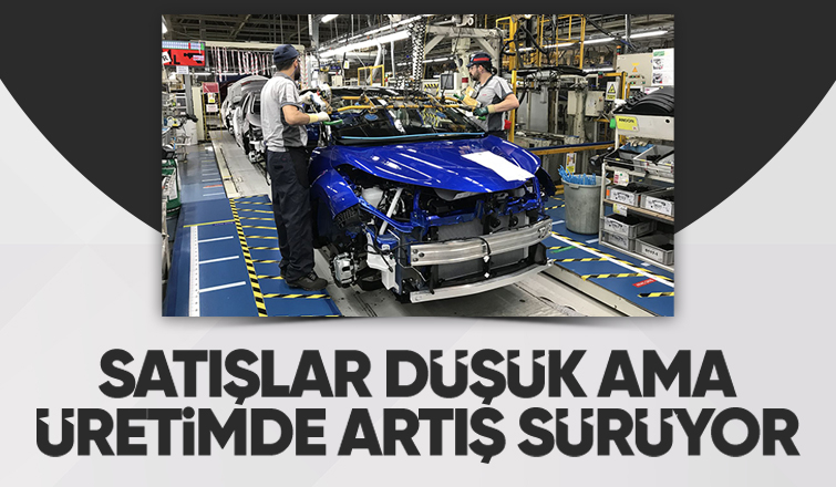 Otomotiv üretimi ilk çeyrekte arttı