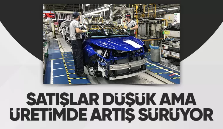 Otomotiv üretimi ilk çeyrekte arttı