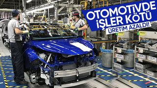 Otomotiv üretimi yılın ilk yarısında yüzde 4 azaldı