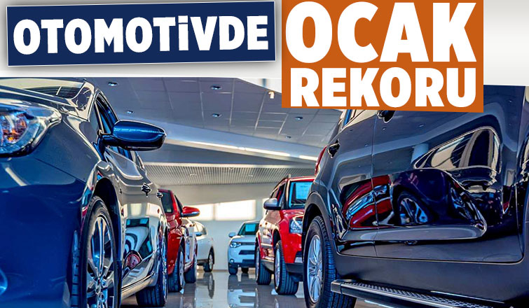 Otomotivde rekor geldi