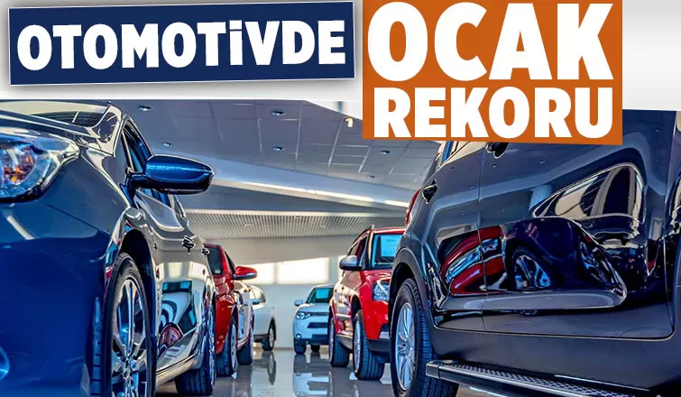 Otomotivde rekor geldi