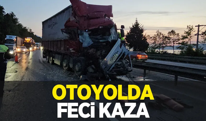 Otoyol savaş alanına döndü