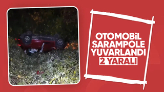 Otoyolda kaza 2 yaralı