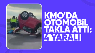 Otoyolda kaza: 4 yaralı