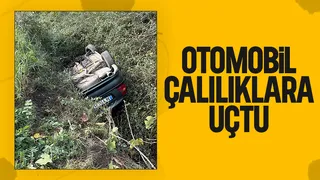 Otoyolda korkutan kaza