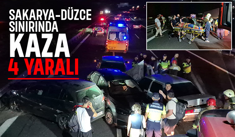 Otoyolda zincirleme kaza