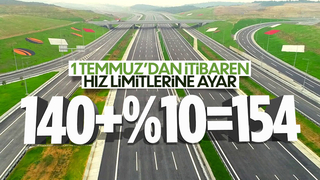 Süleyman Soylu, hız limitinin artırılacağını açıkladı