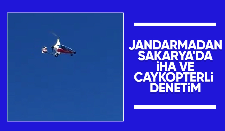 Otoyollarda İHA ve Caykopterli denetim başladı