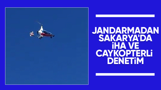 Otoyollarda İHA ve Caykopterli denetim başladı