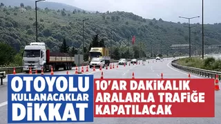 Otoyolu kullanacaklar dikkat