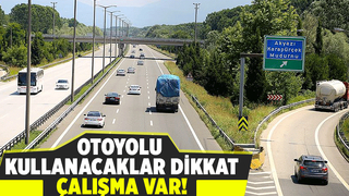 Otoyolu kullanacaklara uyarı