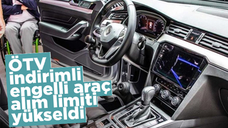 ÖTV indirimli engelli araç alım limiti yükseldi