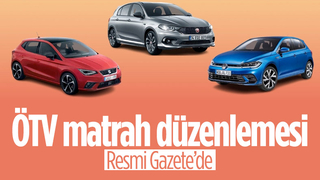 ÖTV matrah düzenlemesi Resmi Gazete'de