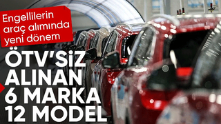 ÖTV'siz alınabilecek yüzde 40 yerli araçlar listesi