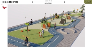 Oyun sokağı yenileniyor