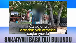 Öz oğlunu ortadan yok etmekle suçlanan baba ölü bulundu