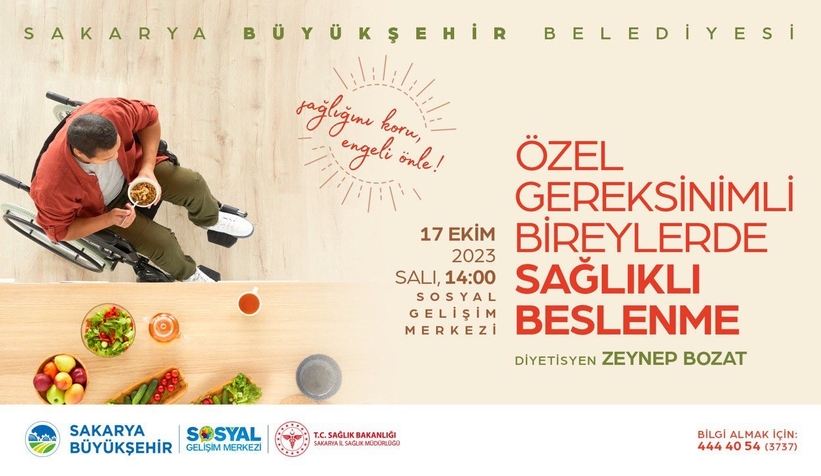 Özel gereksinimli bireylerde sağlıklı beslenme konuşulacak