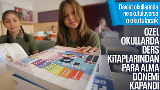 Özel okullarda MEB tarafından dağıtılan ücretsiz ders kitapları okutulacak