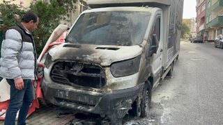 Özel plaka aldı aracı kundaklandı