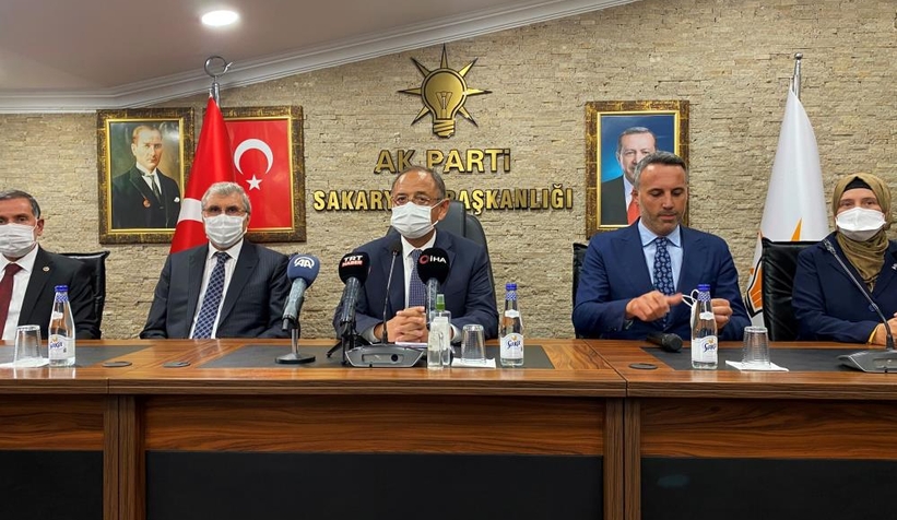 Özhaseki, İl Başkanlığı'nı ziyaret etti