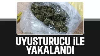 Paketlenmiş uyuşturucu ile yakalandı