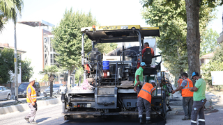 Palmiye Caddesi yeni yüzüne kavuşuyor