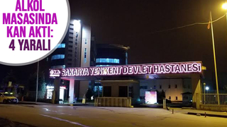 Pamukova'da alkol masasında kavga: 4 yaralı