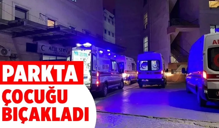 Pamukova'da çocuk bıçaklandı