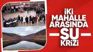Pamukova da iki mahalle arasında su krizi yaşanıyor