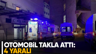 Pamukova'da kaza: 4 yaralı