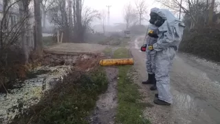 Pamukova'da kimyasal alarm; 2'si polis 12 kişi hastanelik oldu