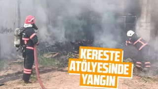 Pamukova'da yangın