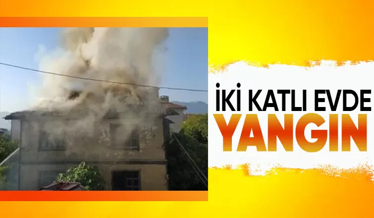 Pamukova'da yangın