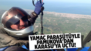 Pamukova'dan havalandı, Karasu'ya indi