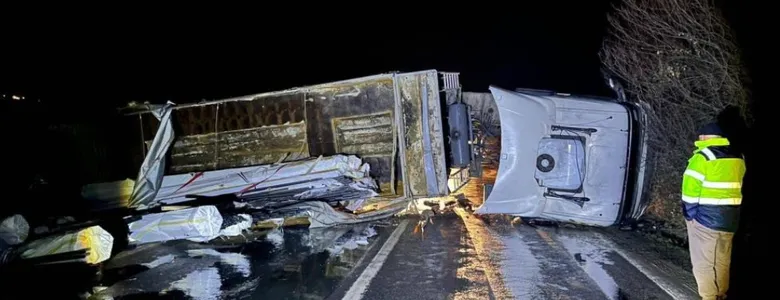 Pamukova-İznik yolunda kaza