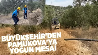 Pamukova'nın altyapısına yoğun mesai