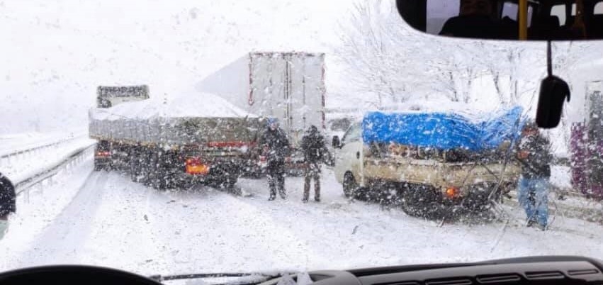 Pamukova yolunda kaza