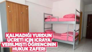 Pandemide kalmadığı yurdun ücret istediği öğrenci hakkında karar