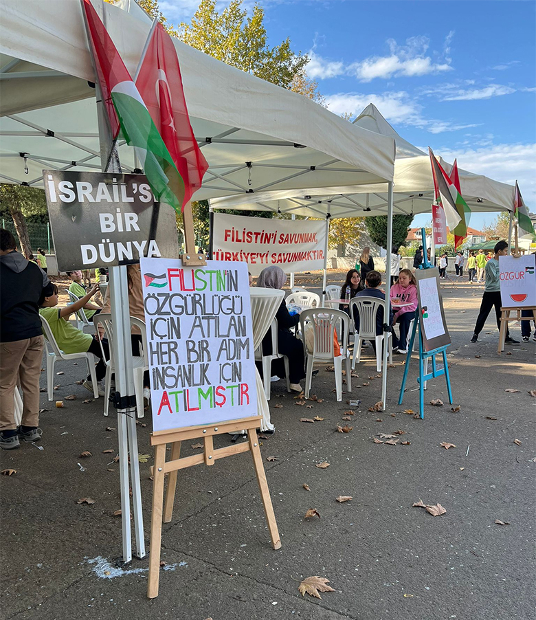 Paris İlk ve Ortaokulu'ndan Gazze'ye büyük yardım