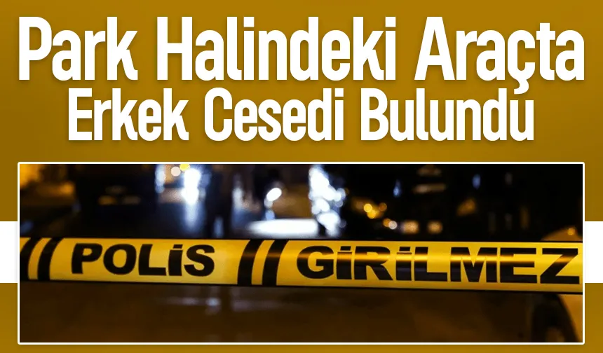 Park halindeki araçta ölü bulundu